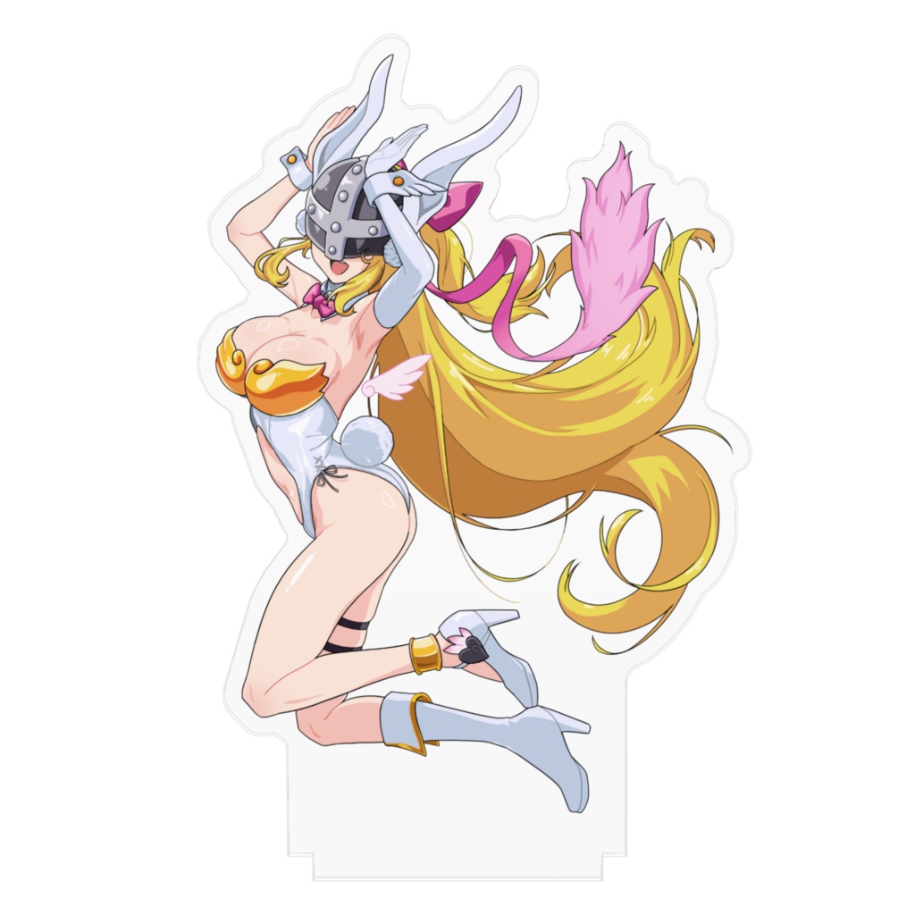 バニーエンジェウーモン アクリルフィギュア02