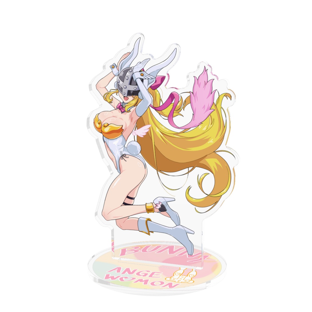 バニーエンジェウーモン　アクリルフィギュア02