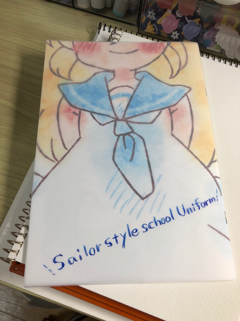 sailor style school uni form