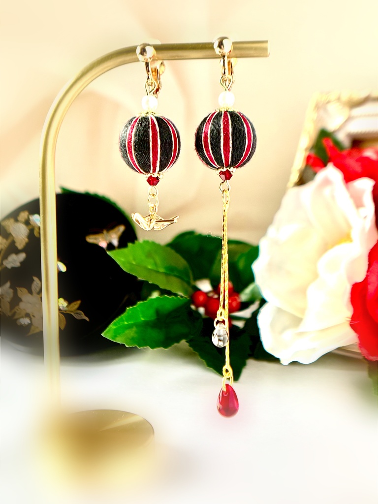 刀剣乱舞イメージ飾り玉イヤリング/ピアス