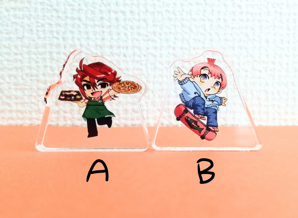 ファピレザ 8mm厚自立ミニアクリルブロック