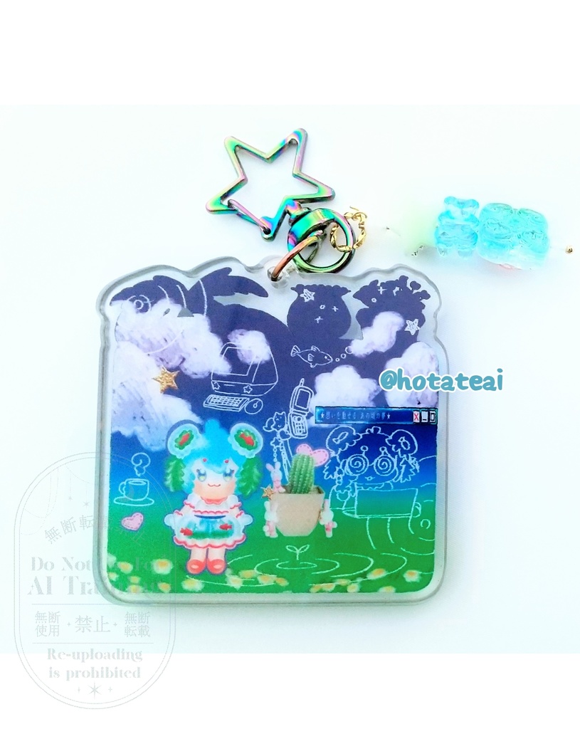 金魚鉢ちゃんシャカシャカアクキー