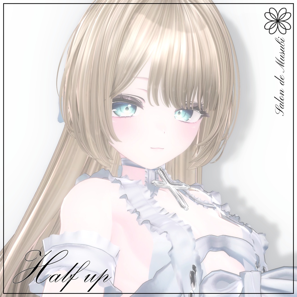  half up hair【8Avaters】