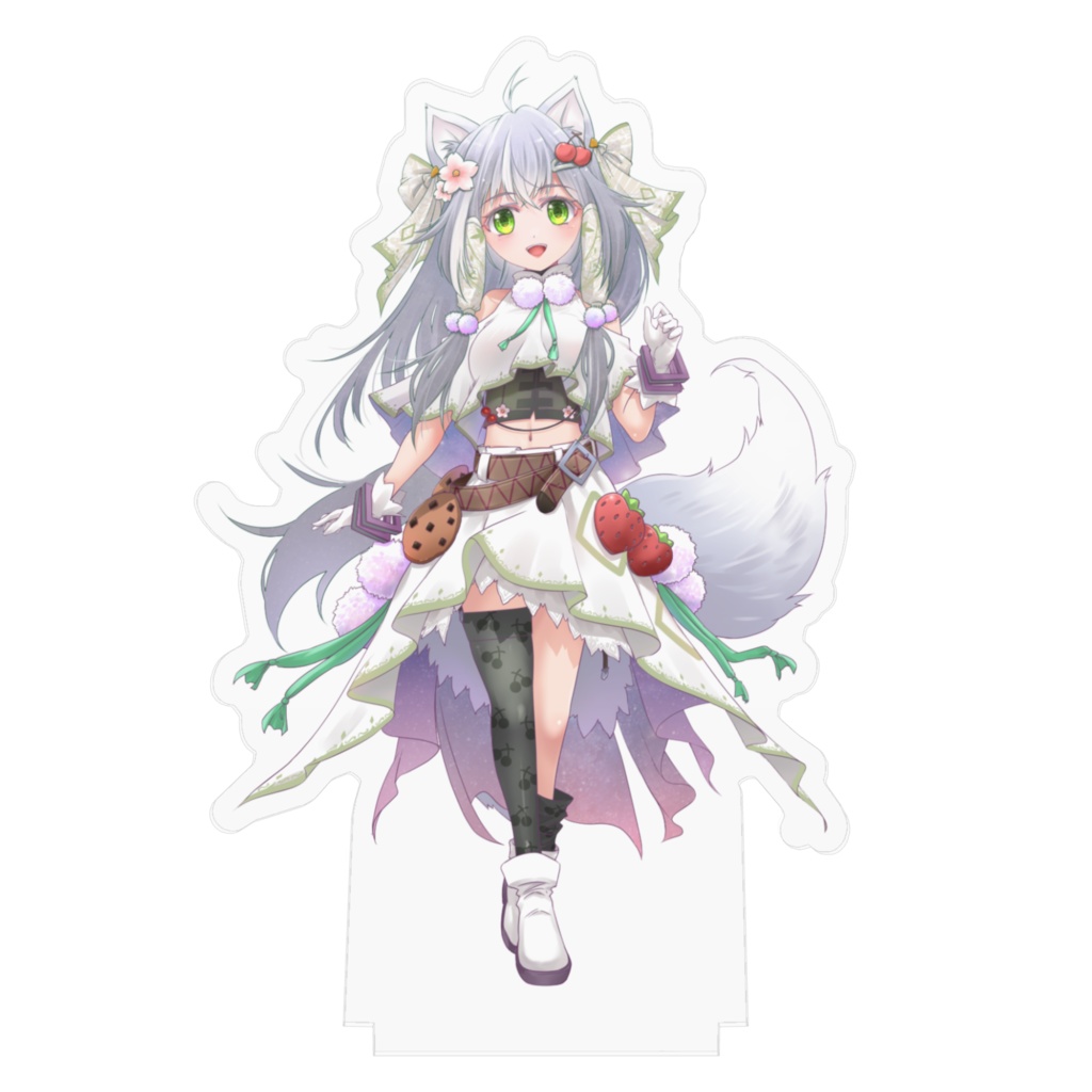 桜猫ねむアクリルフィギュア