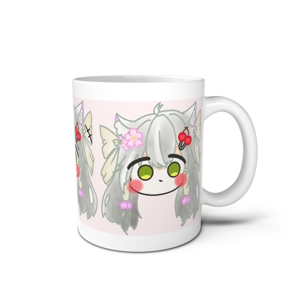 桜猫ねむマグカップA