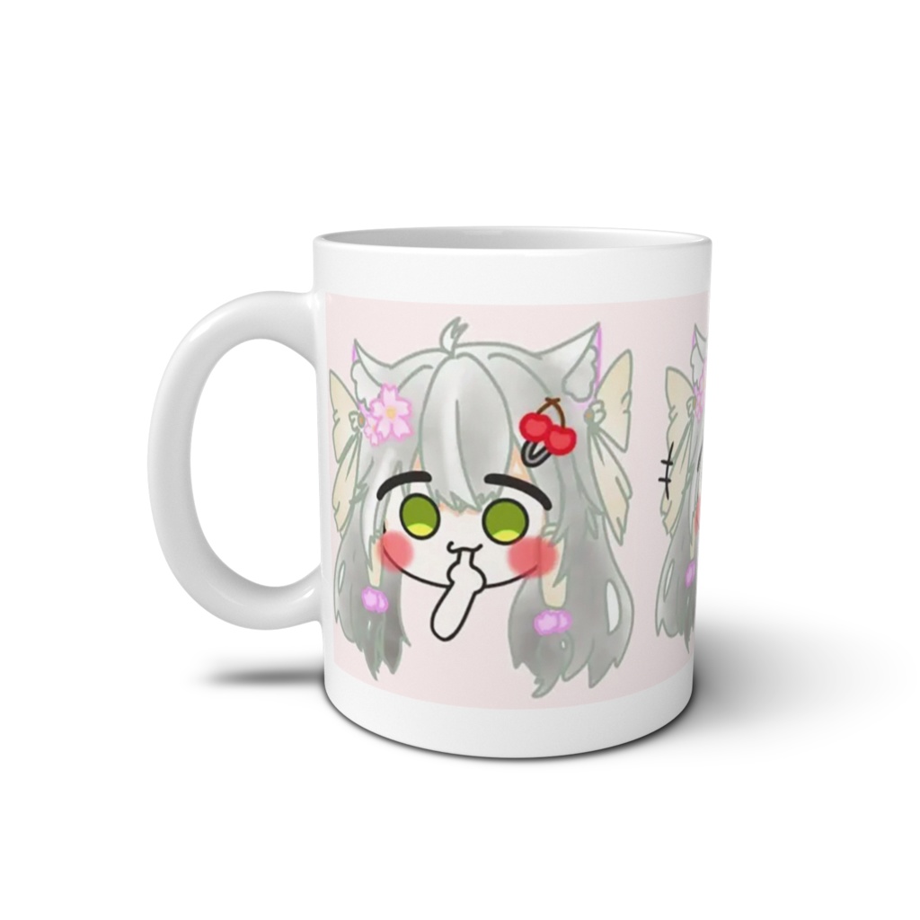 桜猫ねむマグカップA