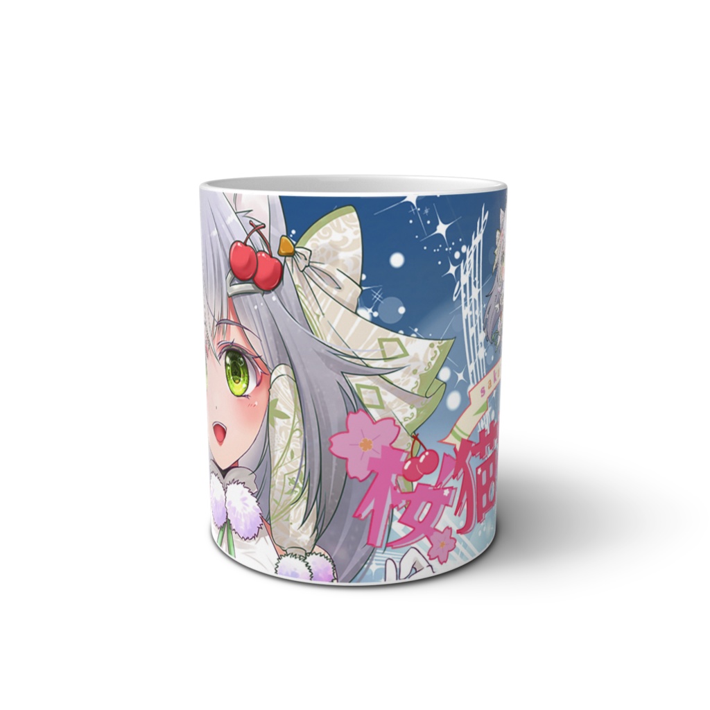 桜猫ねむマグカップB