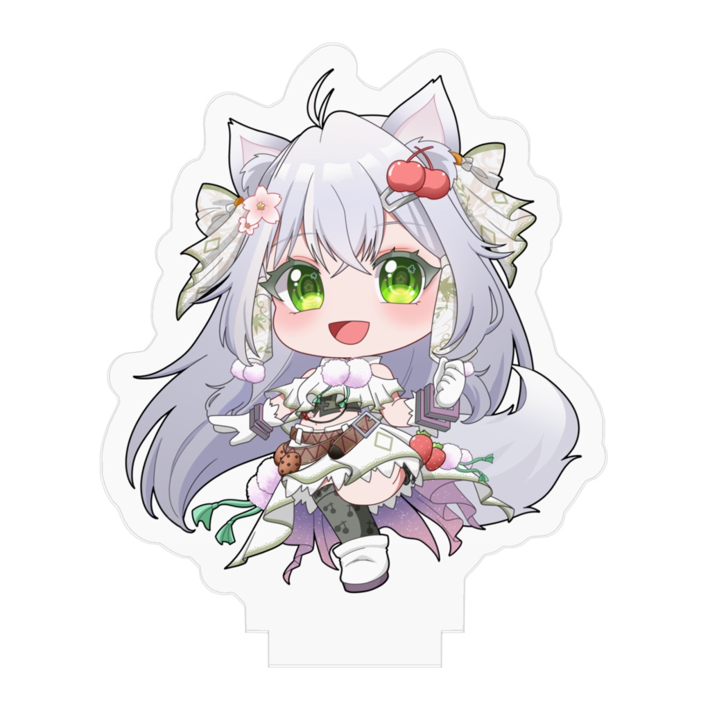 桜猫ねむSDアクリルフィギュア