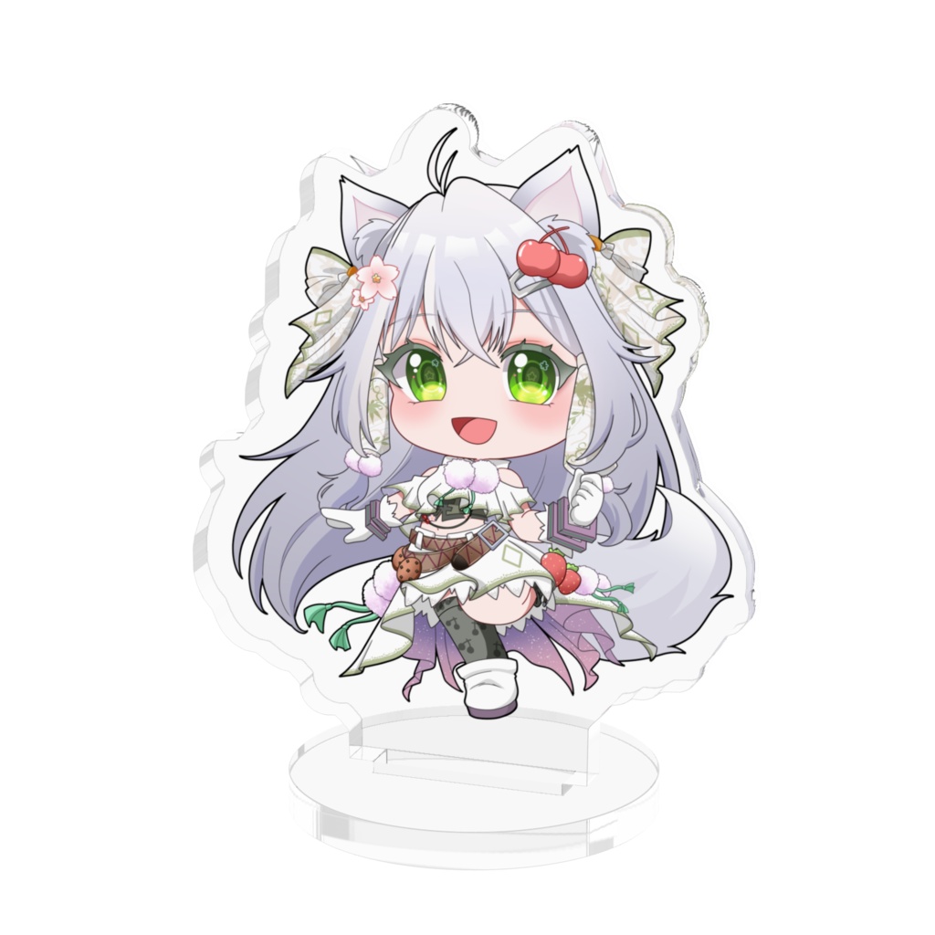 桜猫ねむSDアクリルフィギュア