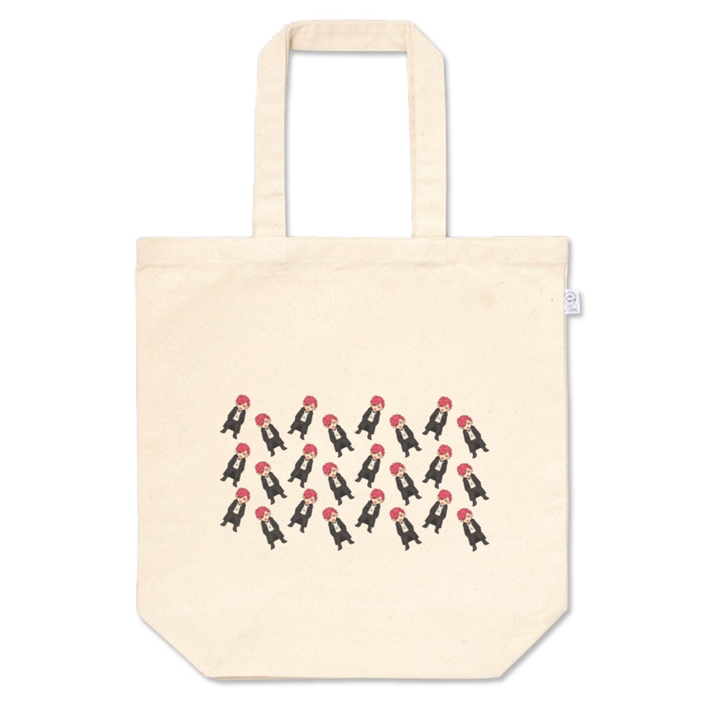 めろん王子さま大量発生 総柄エコバック