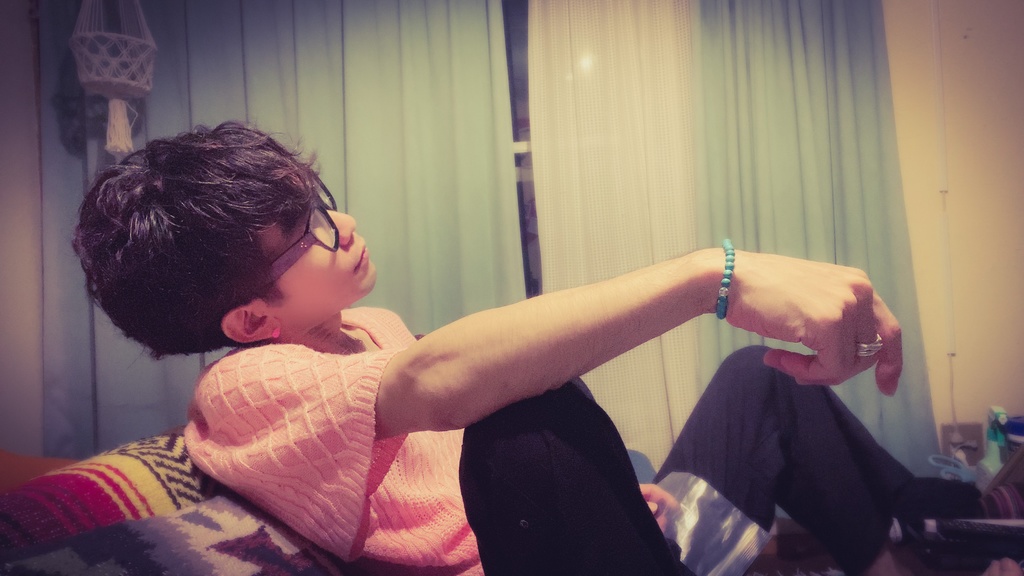 俺さまの誕生日石お揃い!!!!!めろん王子さま愛のパワーブレスレット バージョン2