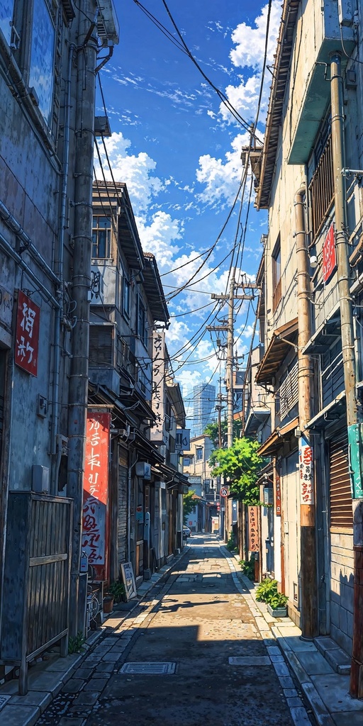 昼の背景