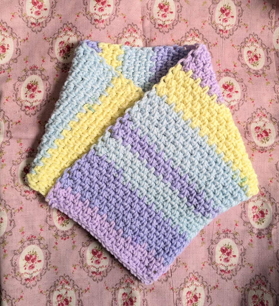 手編みのネックウォーマー