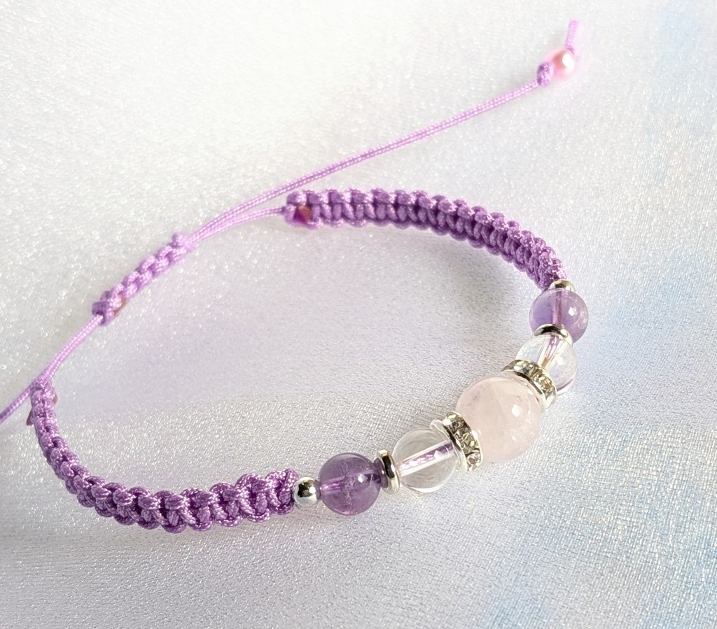 春めくブレスレット(天然石Ver.)