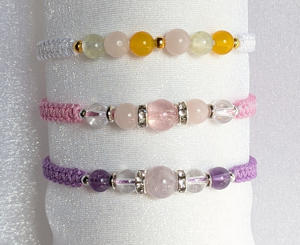 春めくブレスレット(天然石Ver.)