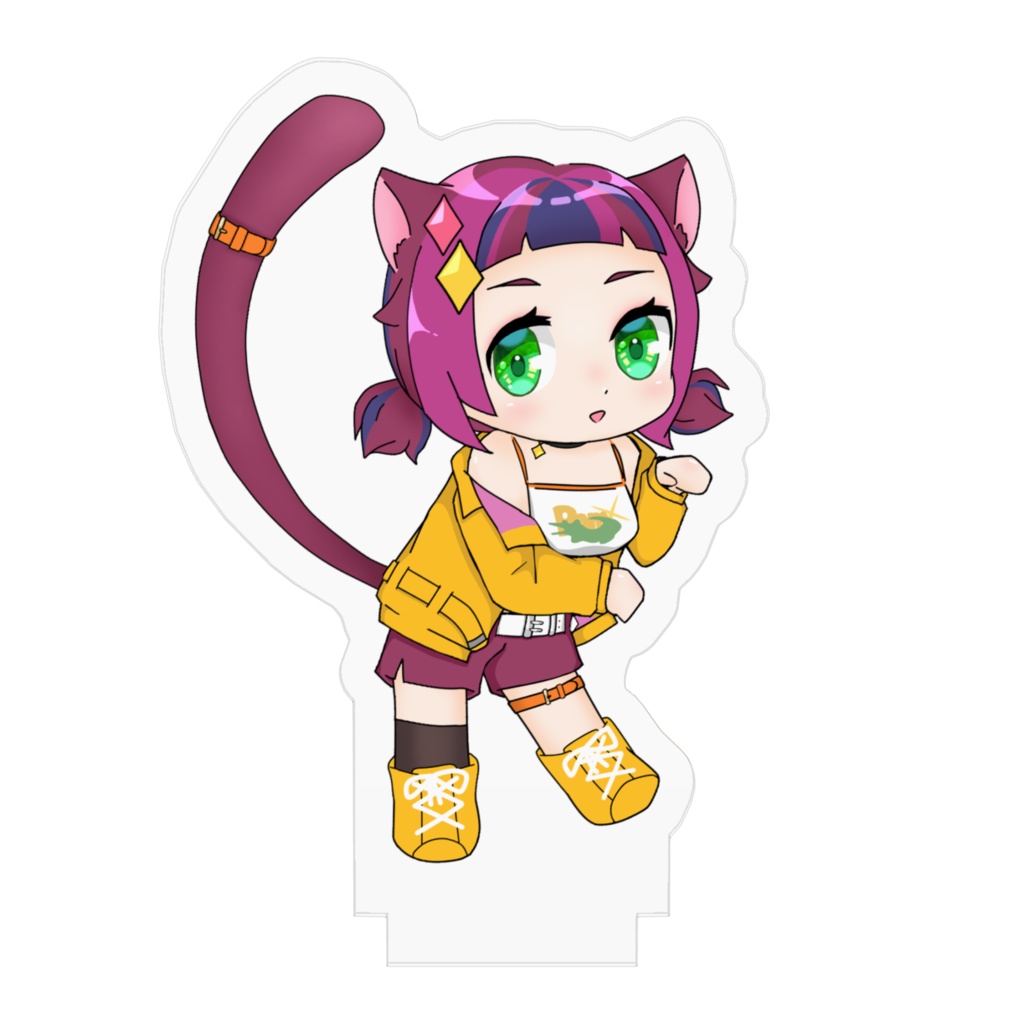 パムちゃんアクリルスタンド ねこVer.