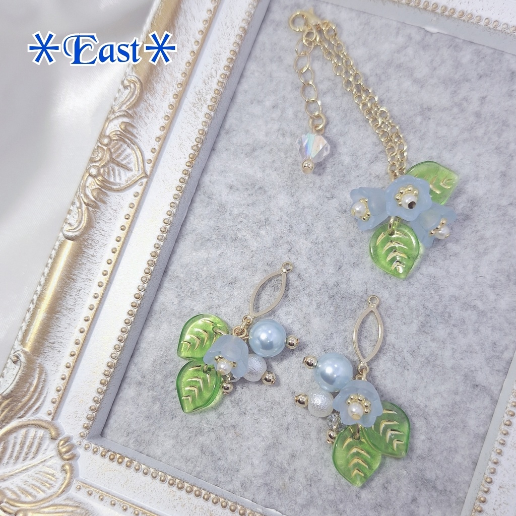 賢者様とぬいちゃんのおそかわセット(イヤーアクセサリー&ネックレス)