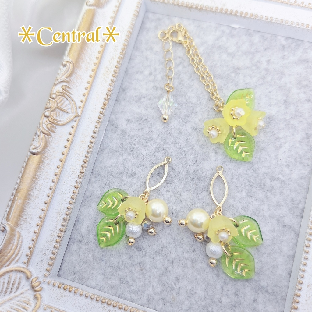 賢者様とぬいちゃんのおそかわセット(イヤーアクセサリー&ネックレス)