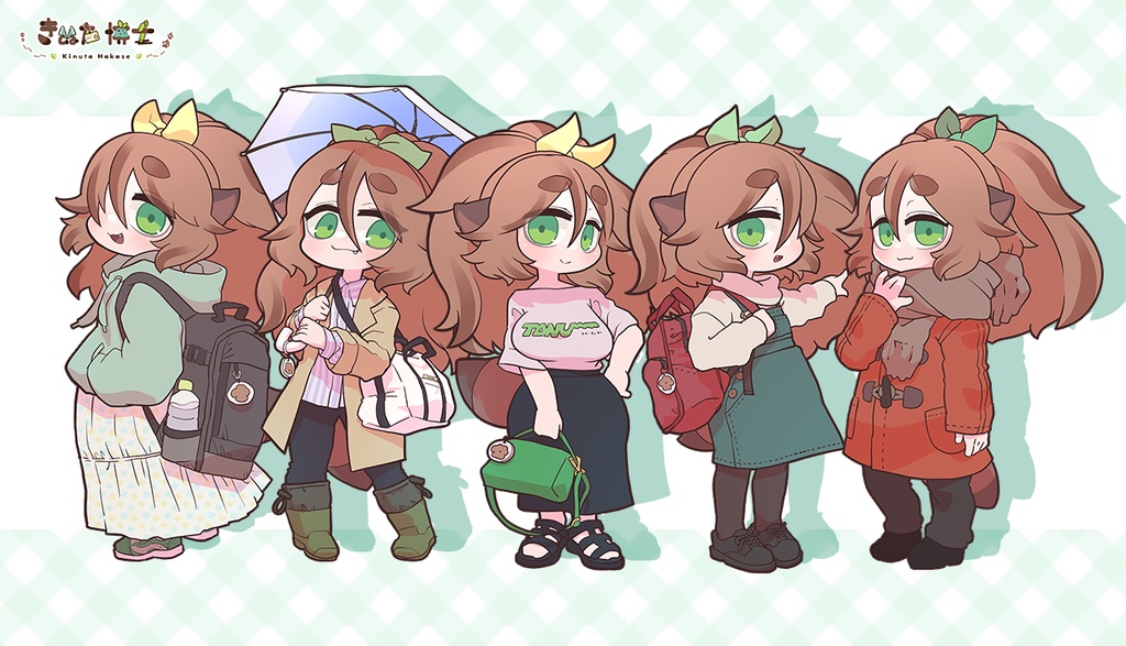 【受注生産】#四季のきぬた私服デート【Vtuberきぬた博士】