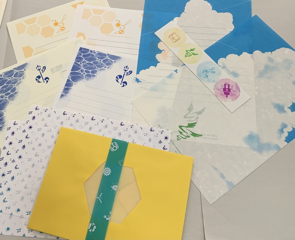 レターセット　ロックマン9