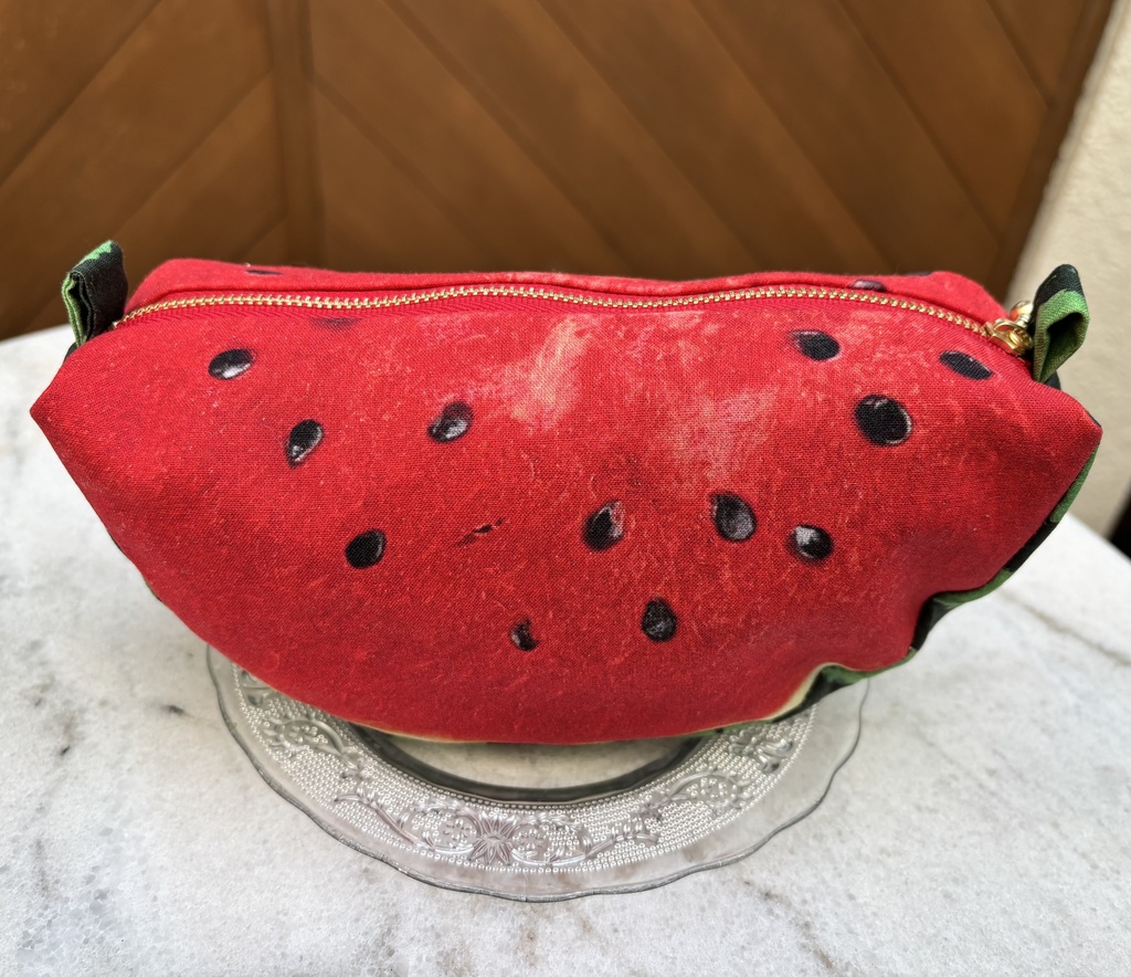 スイカのポーチ大 Dカンなし