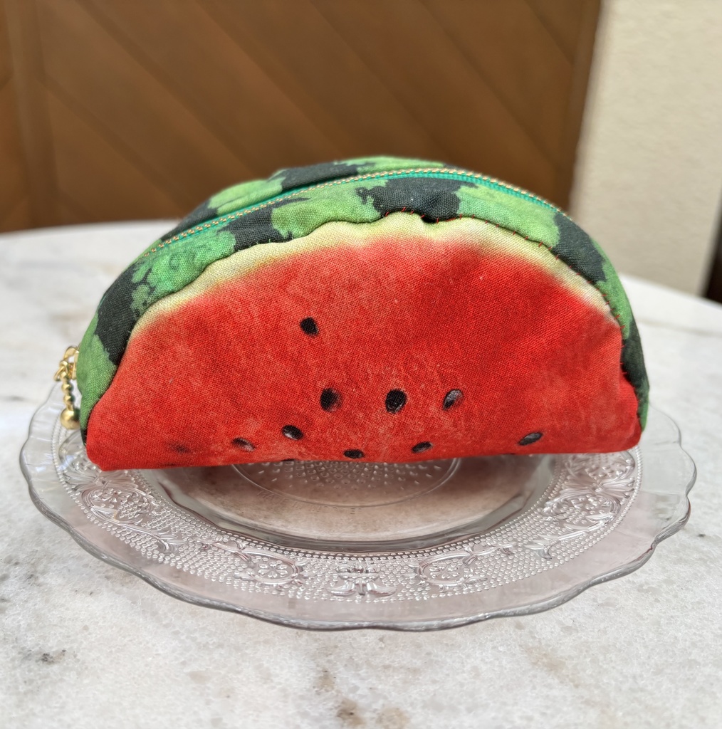 スイカのポーチ小