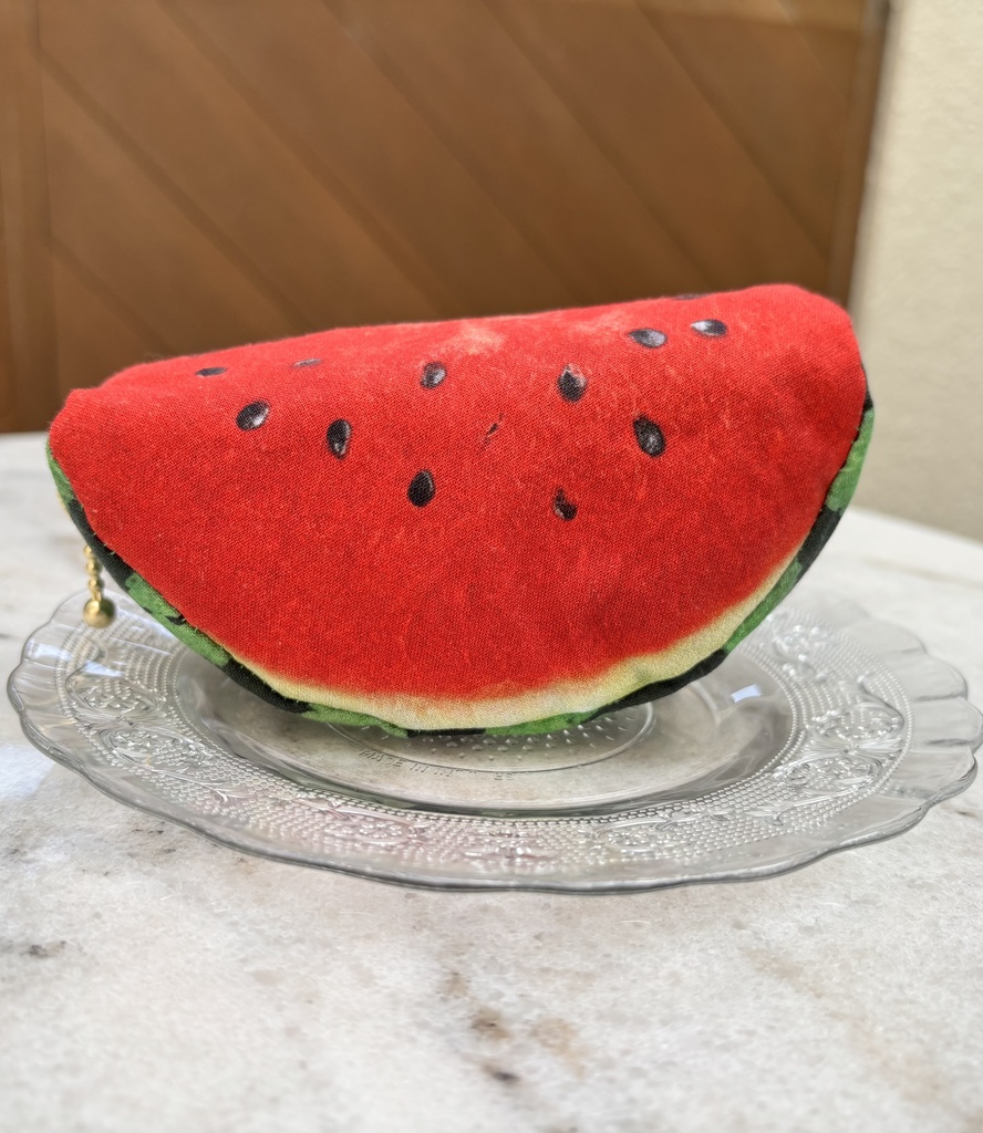 スイカのポーチ小