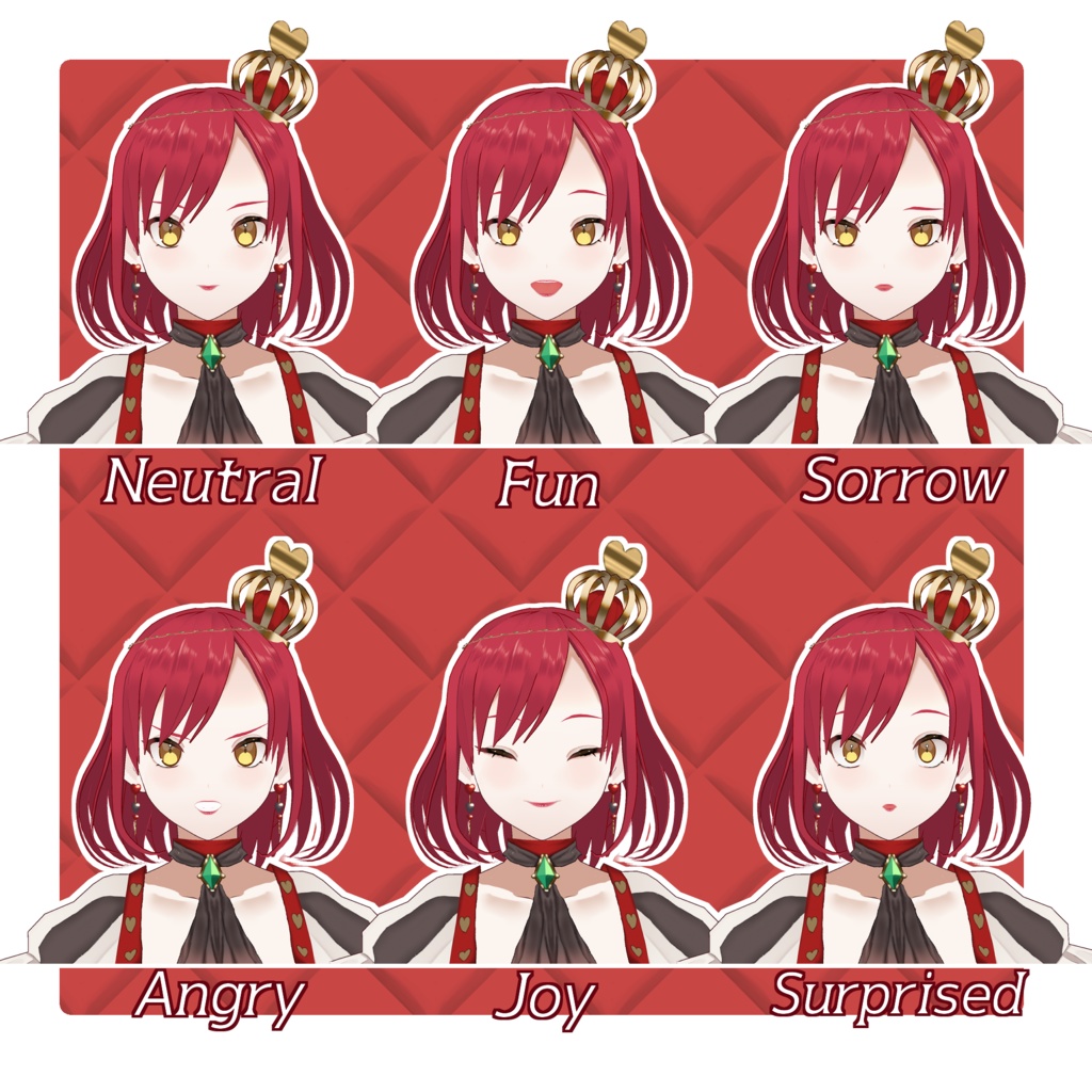 オリジナル3Dモデル「ルフス」【vroid】