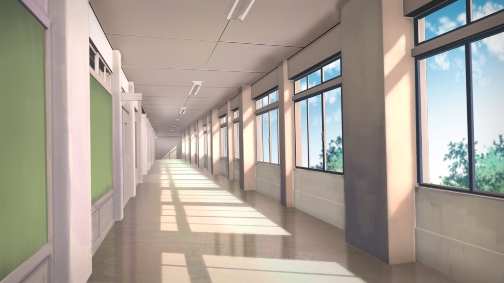 【背景】学校セット