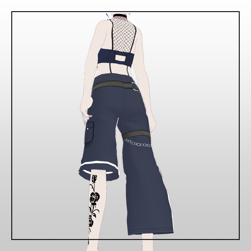 【vroid】トップス、ボトムスセット