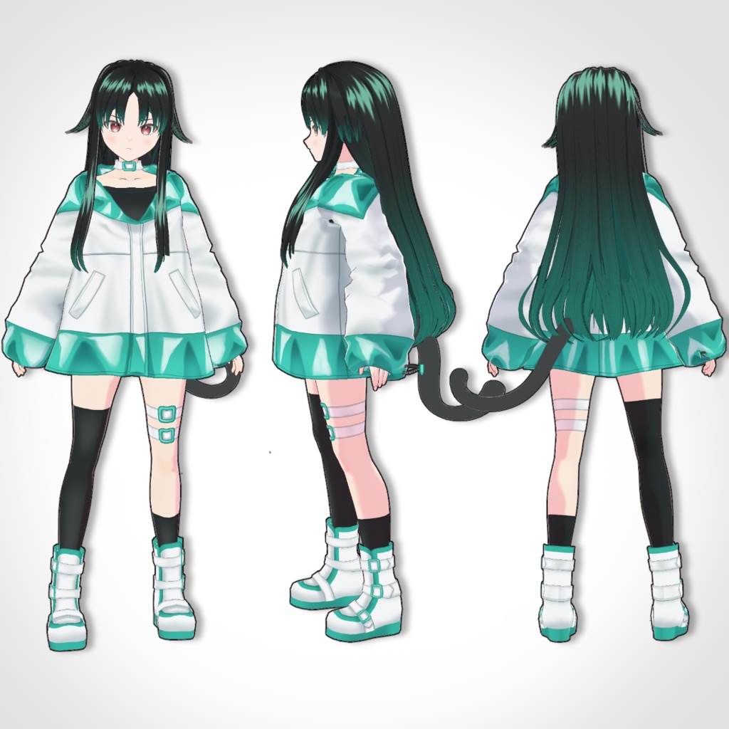 オリジナル3Dモデル「NOA(ノア)」【vroid】