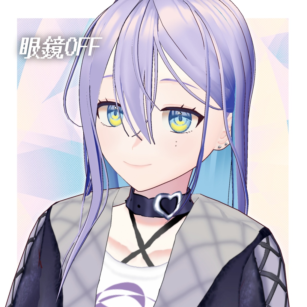 オリジナル3Dモデル「イズミ」【vroid】