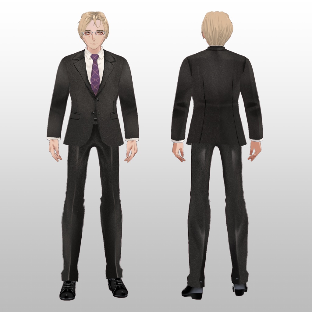 【衣装だけの販売あり】オリジナル3Dモデル「クラウス」【vroid】