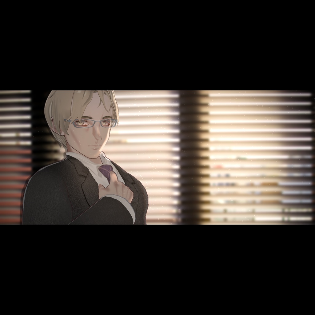 【衣装だけの販売あり】オリジナル3Dモデル「クラウス」【vroid】