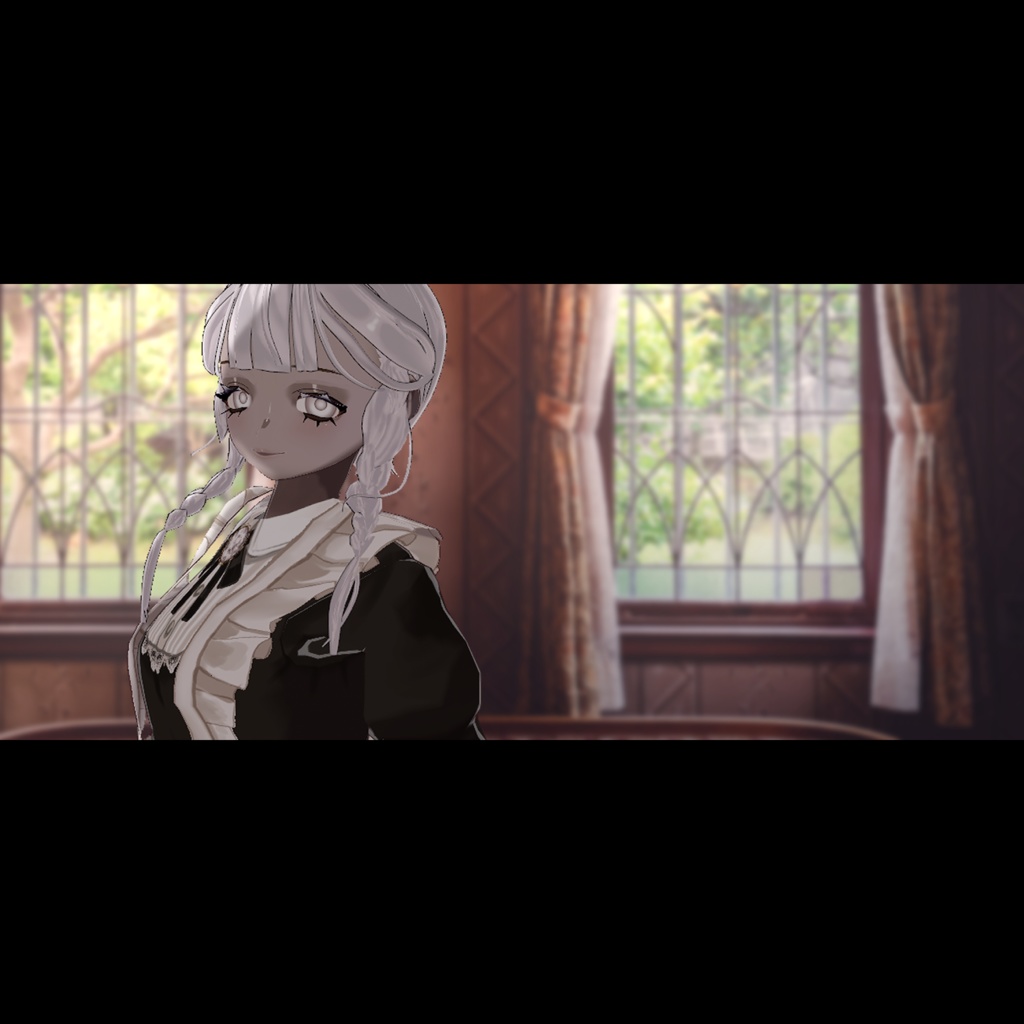 【衣装だけの販売あり】オリジナル3Dモデル「リリー」【vroid】