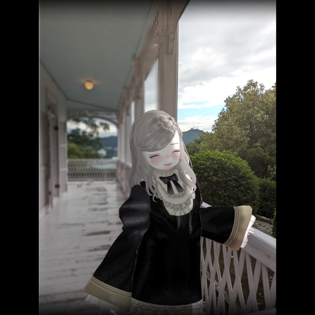 【衣装だけの販売あり】オリジナル3Dモデル「エリザベート」【vroid】