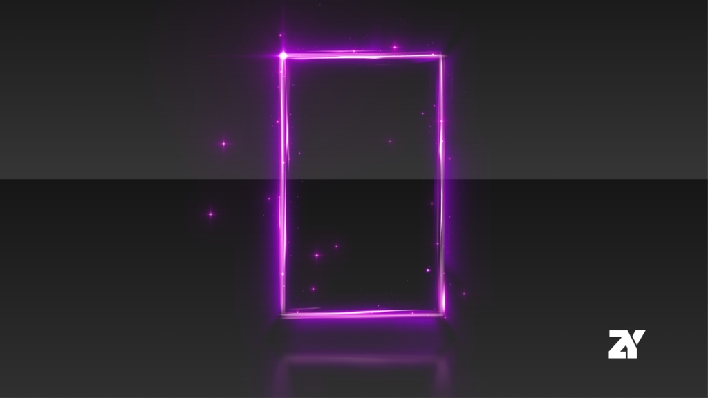 カード光エフェクト-パープル