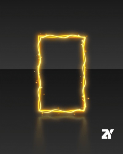 散乱線カード光エフェクト