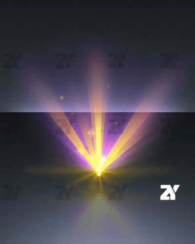 宝箱開封エフェクト_虹色の軌跡