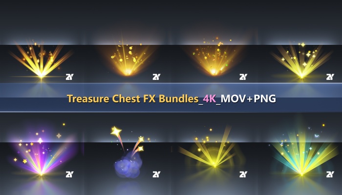 宝箱開封エフェクトパック