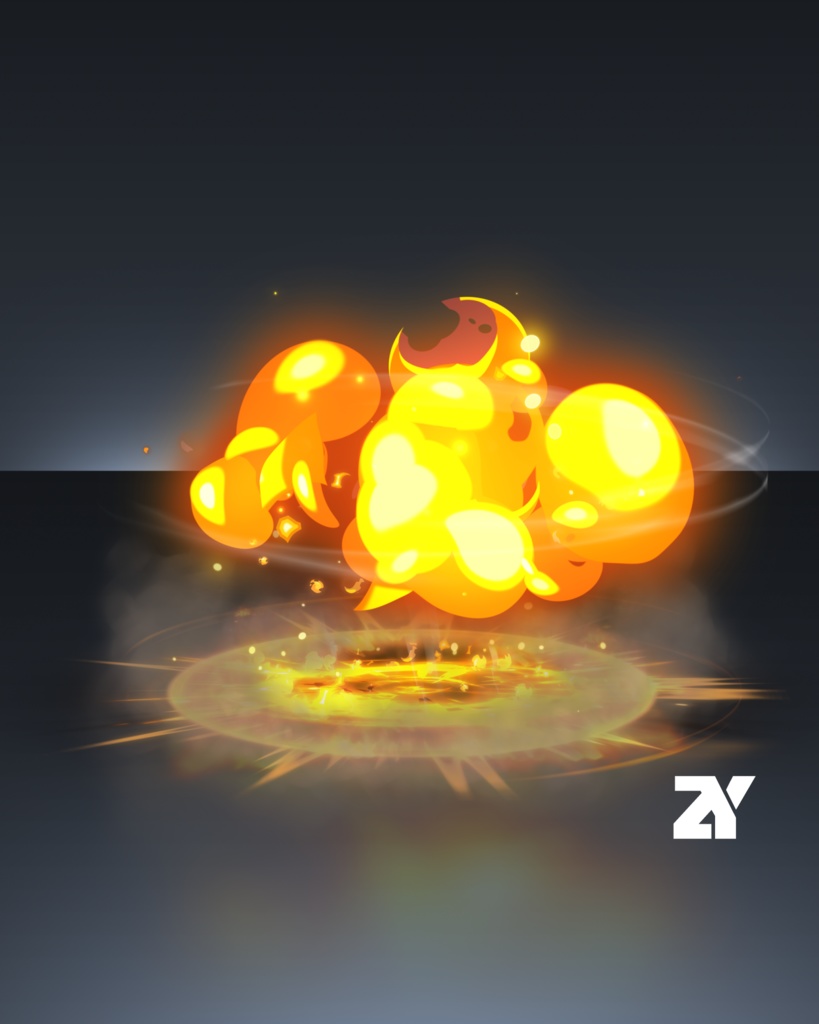 ​爆発エフェクト_爆弾爆発04