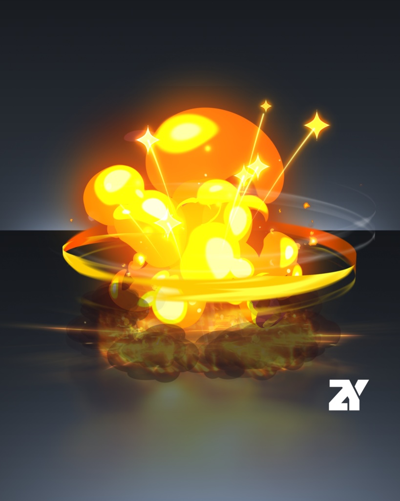 爆発エフェクト_爆弾爆発11