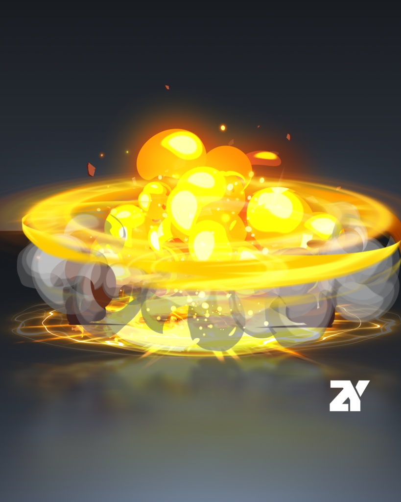 爆発エフェクト_爆弾爆発16