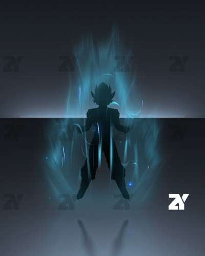 超（スーパー）サイヤ人の気（き）_07_ウルトラインスティンクト