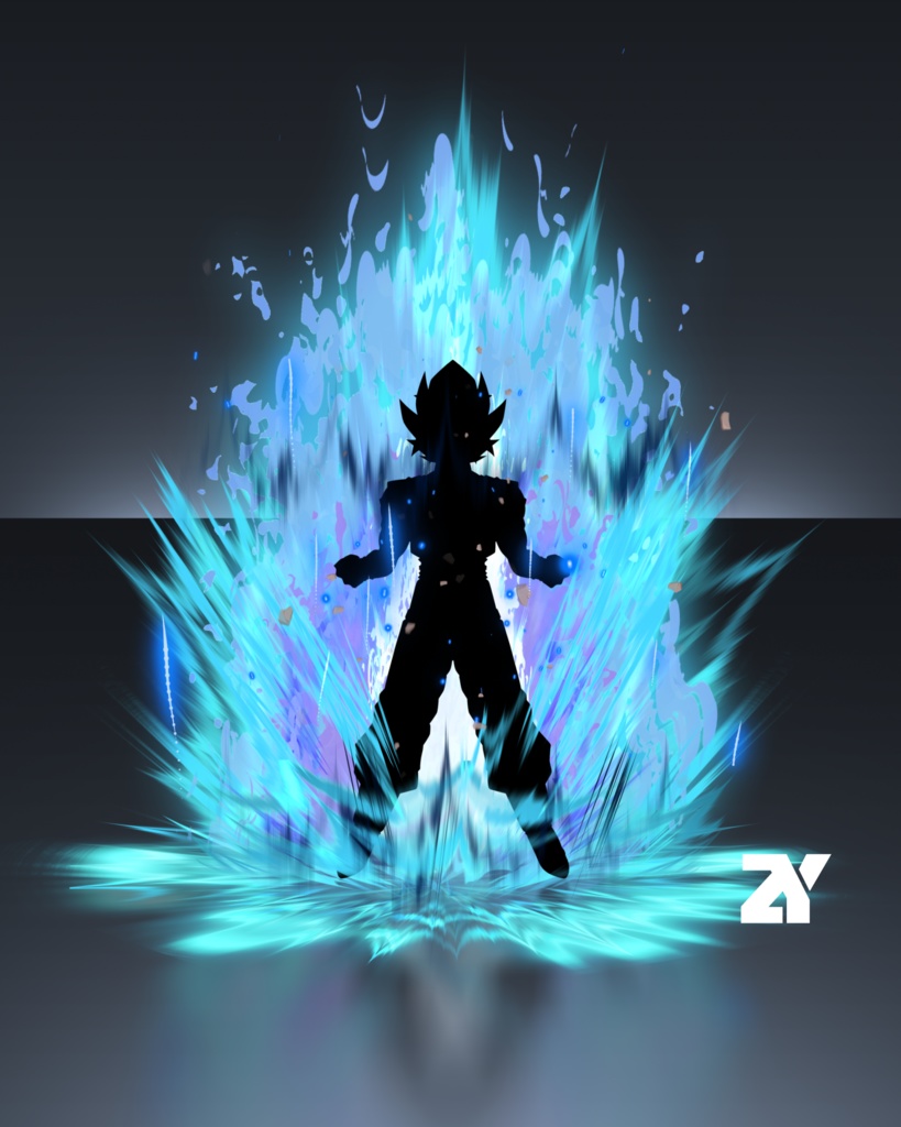 超（スーパー）サイヤ人の気（き）_08_ウルトラインスティンクト