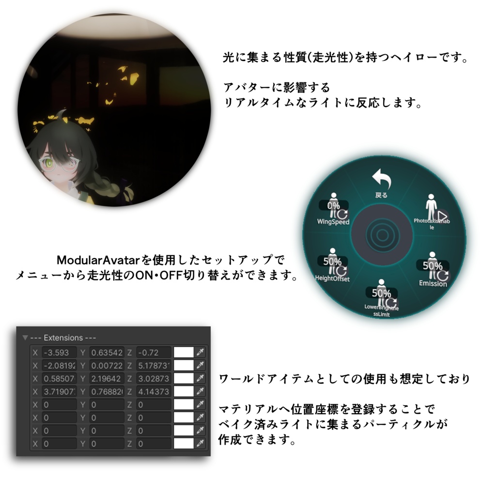 走光性ヘイロー