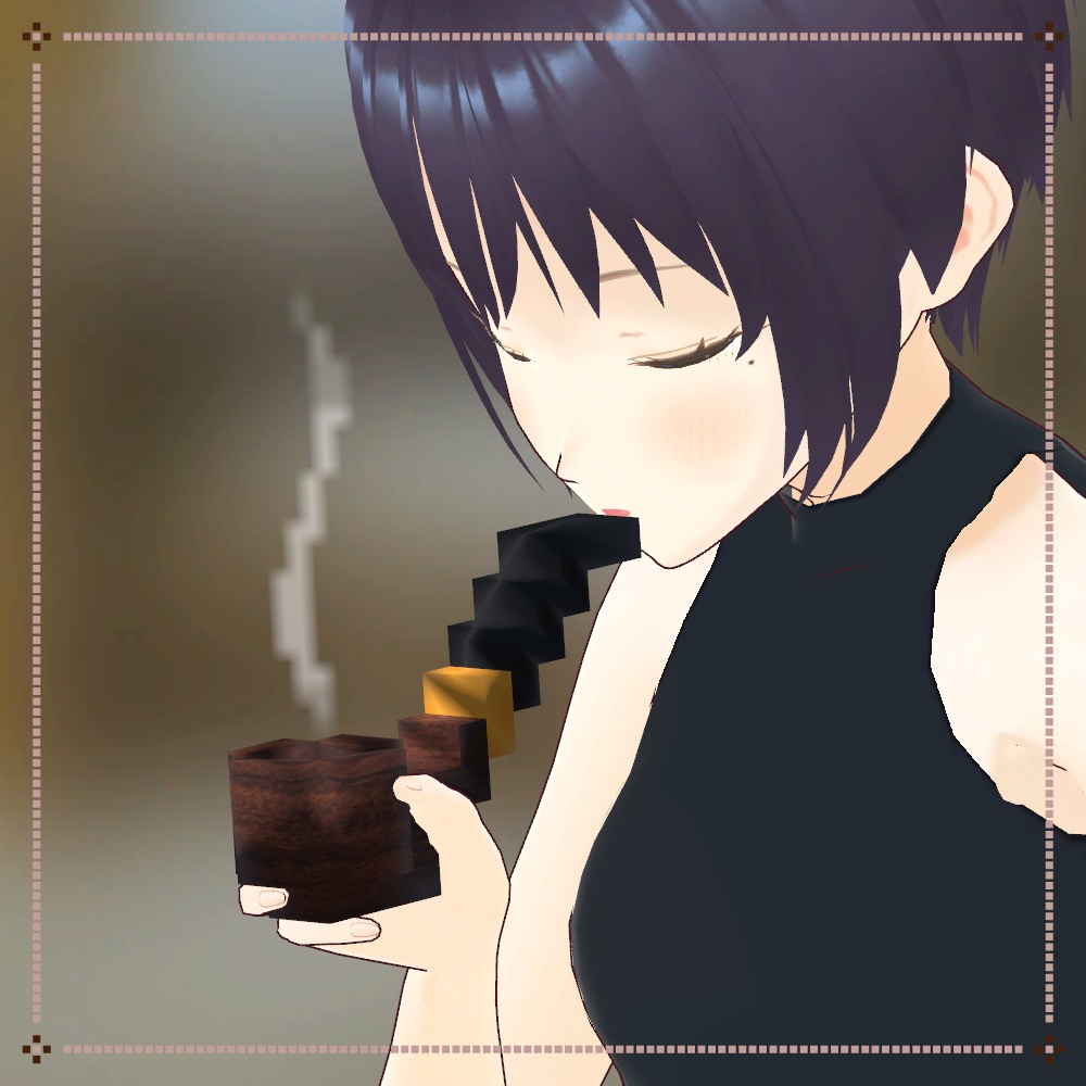 【VRChat】ドット風パイプ Dot style Pipe