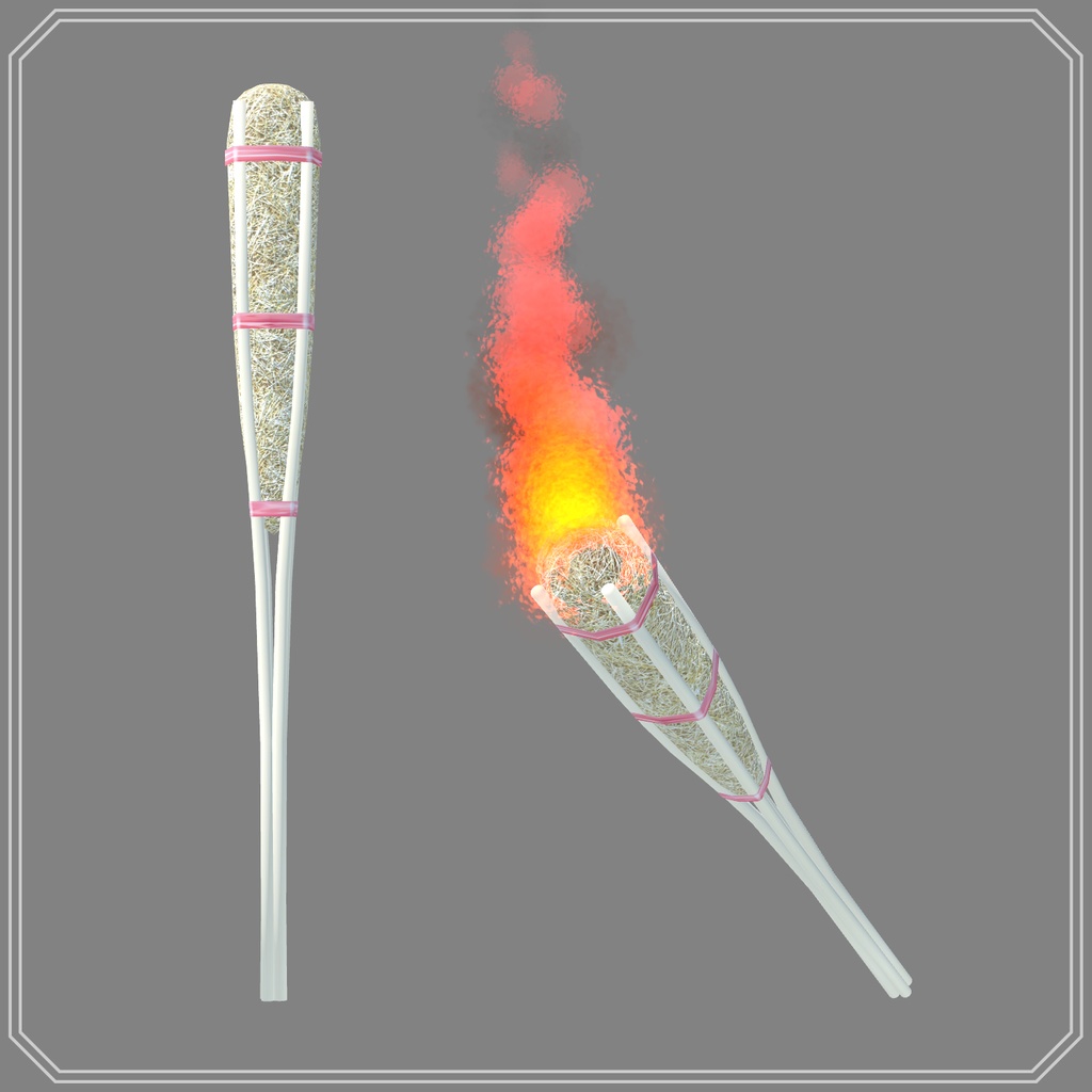 【VRChat】御招霊棒(おしょうらいぼう) Osyourai Torch