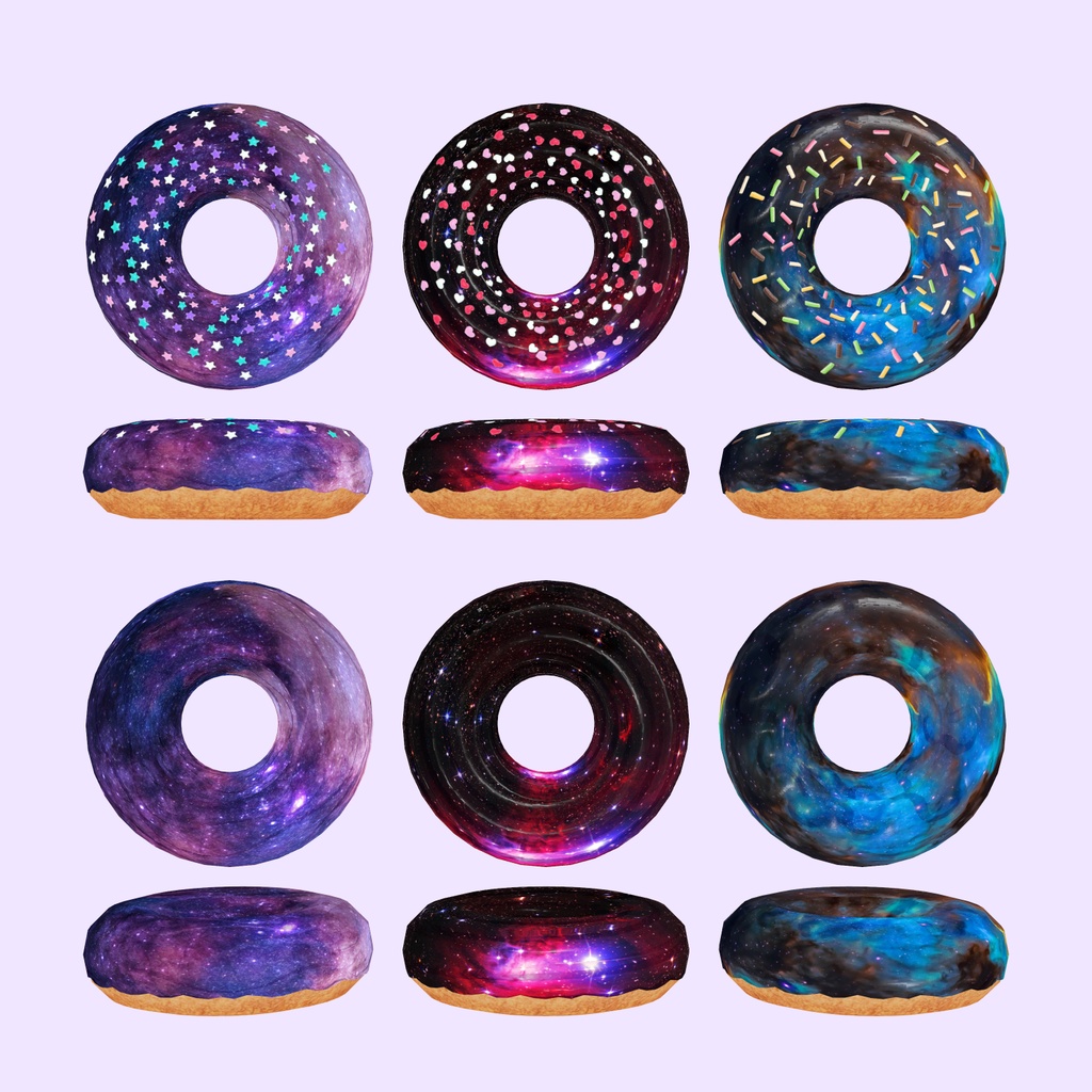 【VRChat】とろける宇宙ドーナツ Melting Space Donut