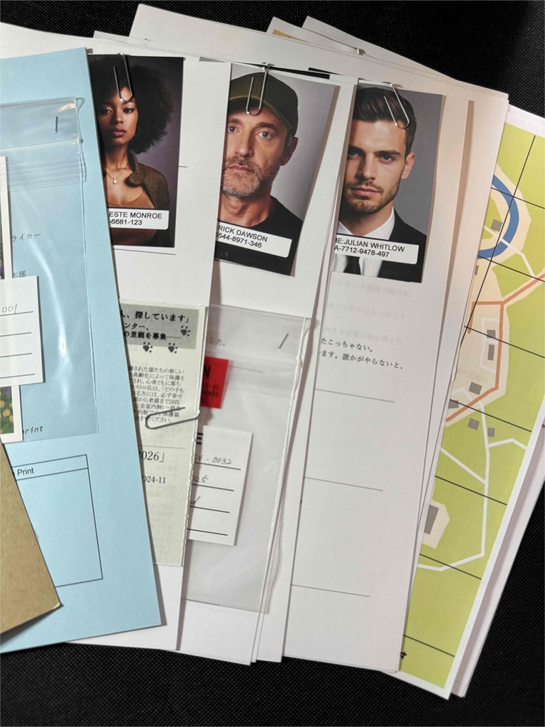 SILENT VILLAGE(紙の謎解きキット)